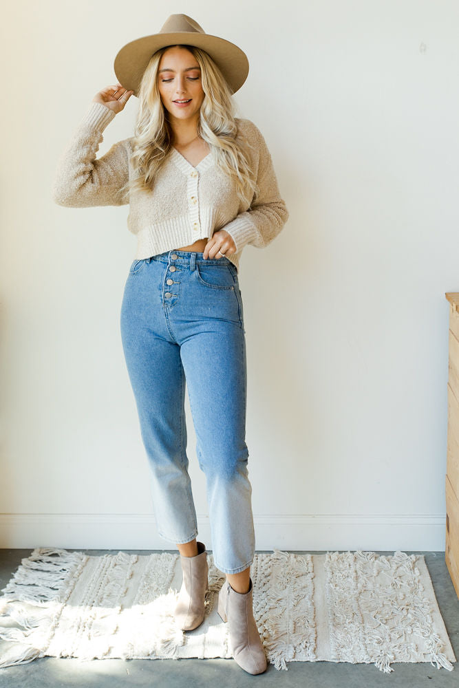 mode, teddy crop sweater