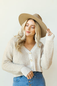 mode, teddy crop sweater
