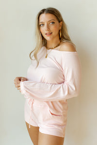 mode, hang out waffle knit set (top)
