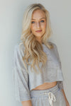 mode, sandy velour tee