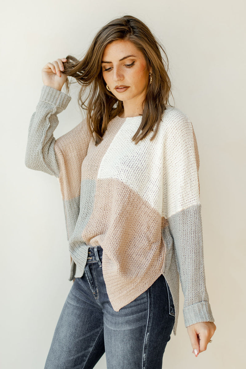 mode, let's get together sweater