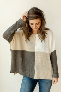 mode, let's get together sweater