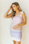 mode, shabby chic layers dress