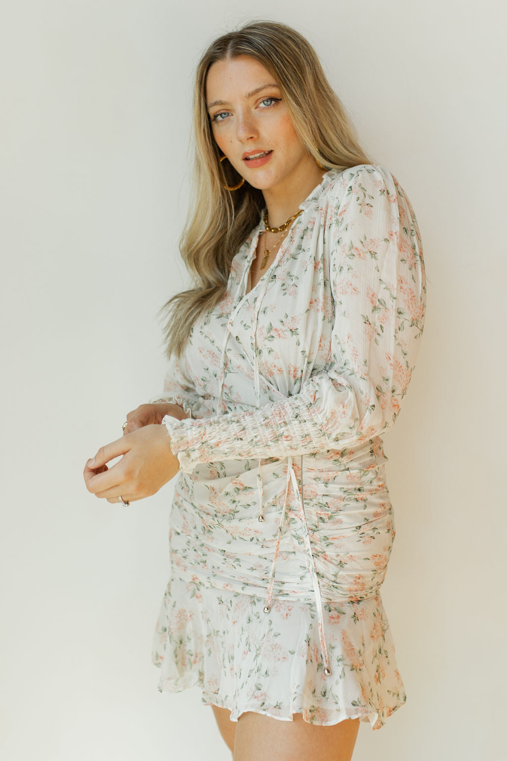 mode, mellow days floral dress