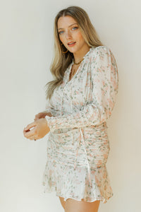 mode, mellow days floral dress