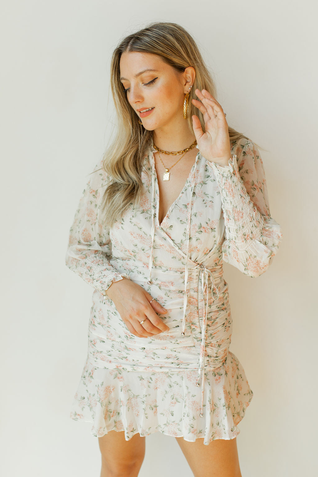 mode, mellow days floral dress