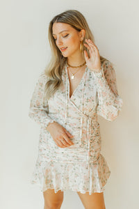 mode, mellow days floral dress