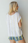 mode, sunburst poncho top
