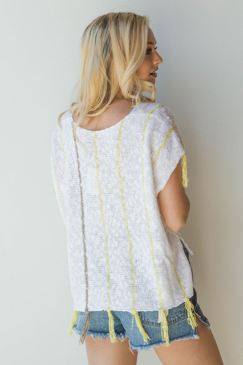 mode, sunburst poncho top