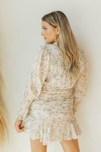 mode, mellow days floral dress