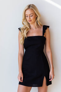 mode, dipping daisies dress