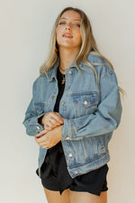 mode, no time waisted oversized jkt