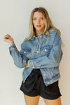 mode, no time waisted oversized jkt