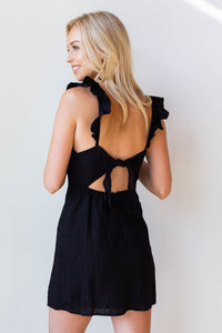mode, dipping daisies dress