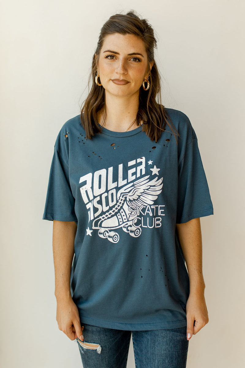 mode, skate club tee