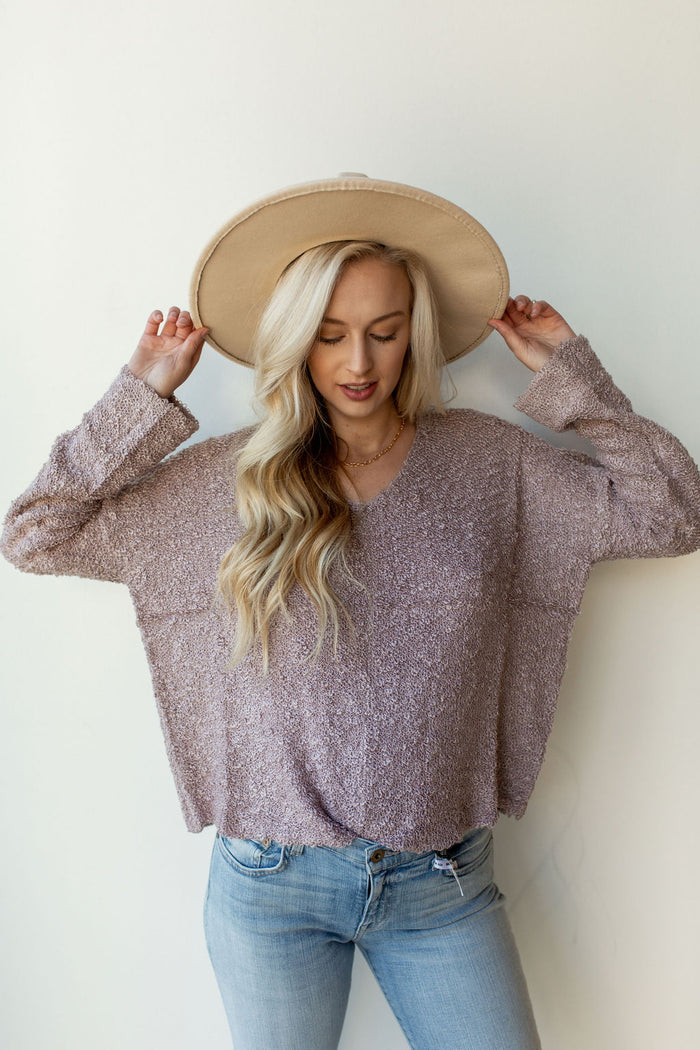 mode, Katie knit round collar sweater