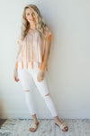 mode, sunburst poncho top