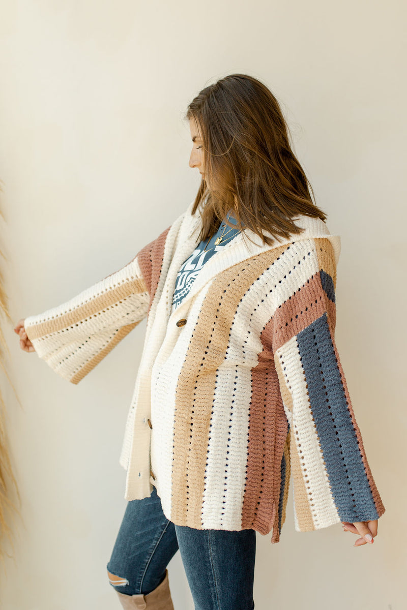 mode, love you forever hooded cardi