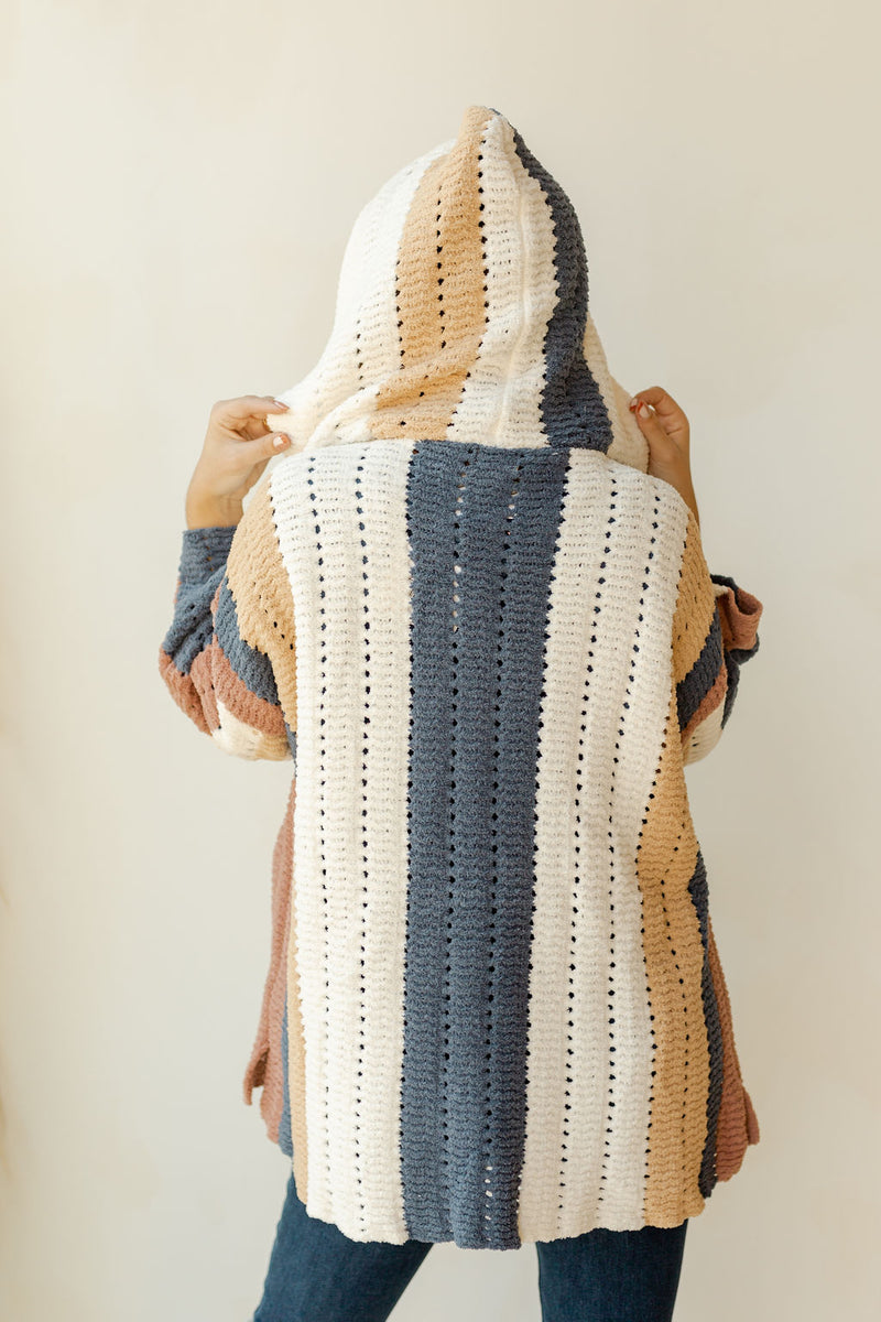 mode, love you forever hooded cardi