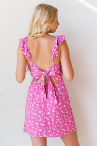 mode, dipping daisies dress