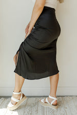 mode, Savannah rouched midi skirt