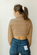 mode, count me in tie waist turtleneck