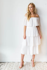 mode, dancing the night away tiered dress