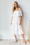 mode, dancing the night away tiered dress