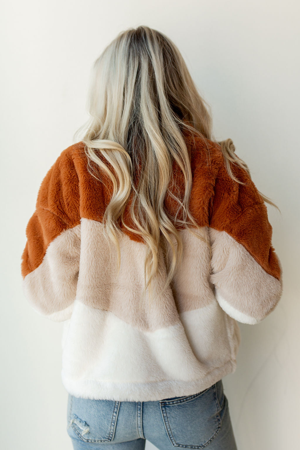 mode, super love color block jacket