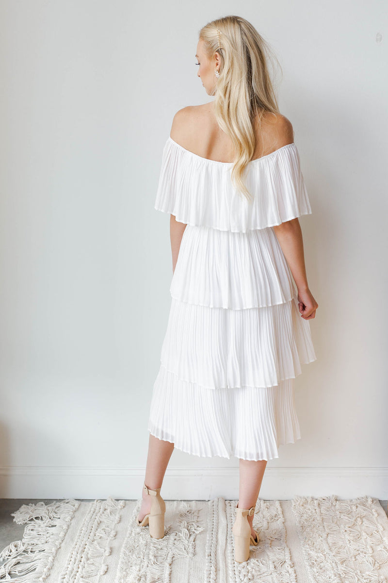 mode, dancing the night away tiered dress