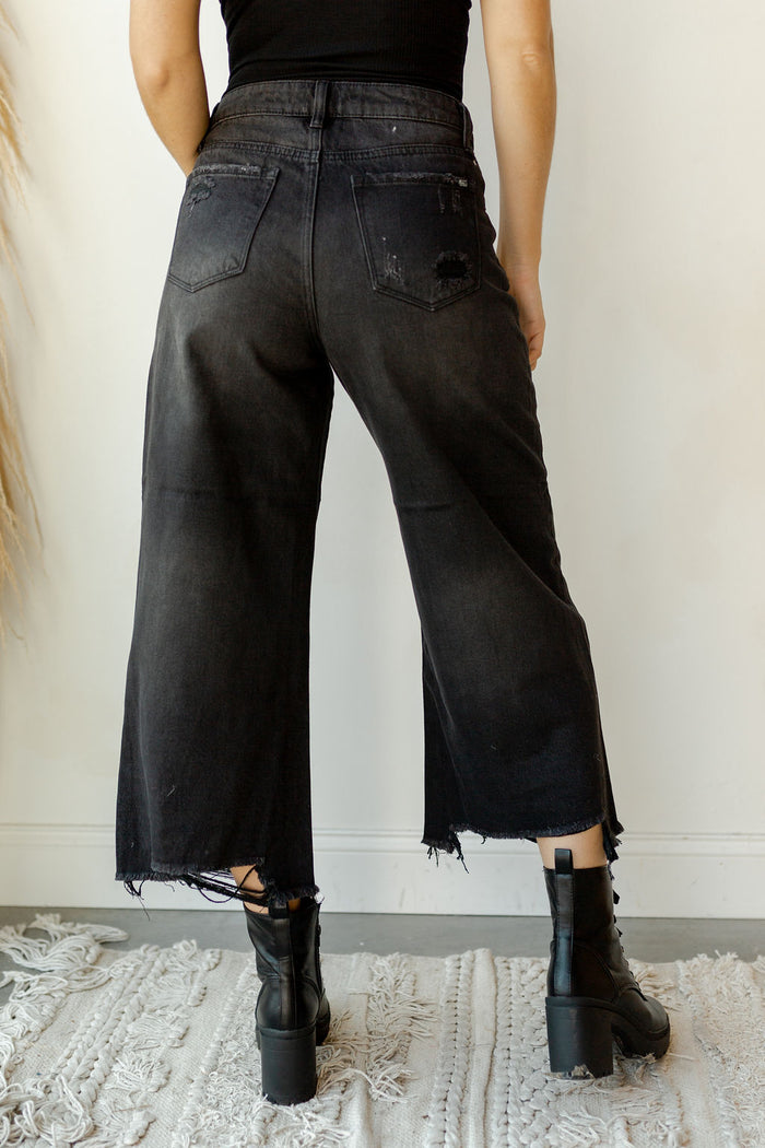 mode, super wide jeans