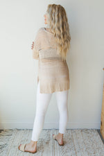 mode, scoop neck knit sweater