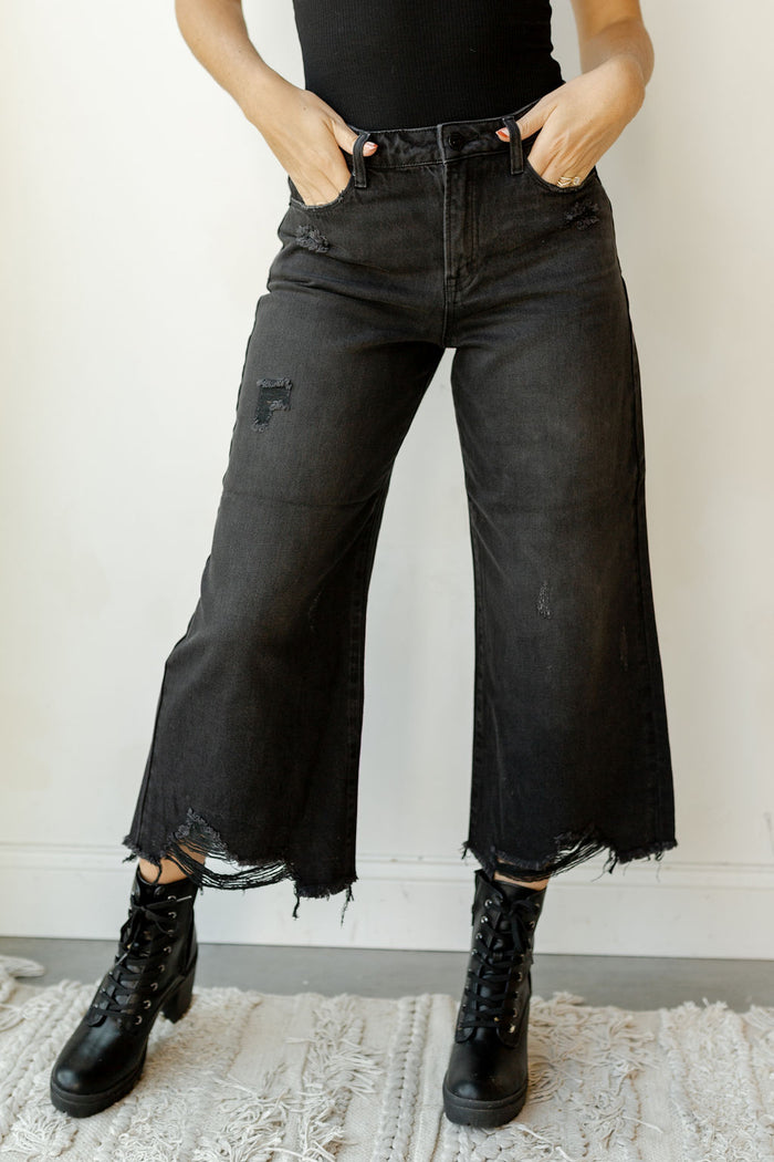 mode, super wide jeans