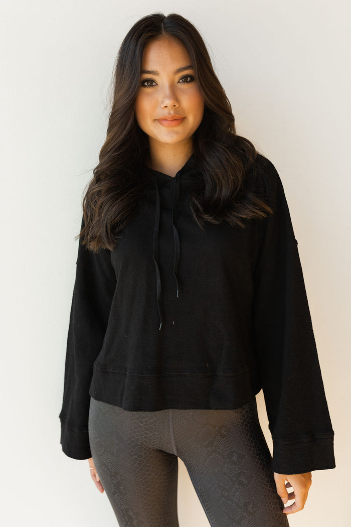 mode, graphite hoodie