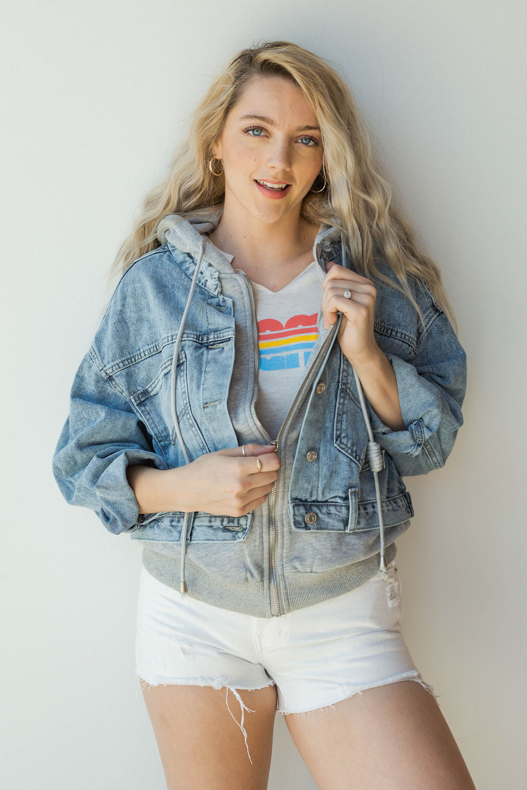 mode, just chill denim jacket