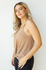 mode, sweater knot tank