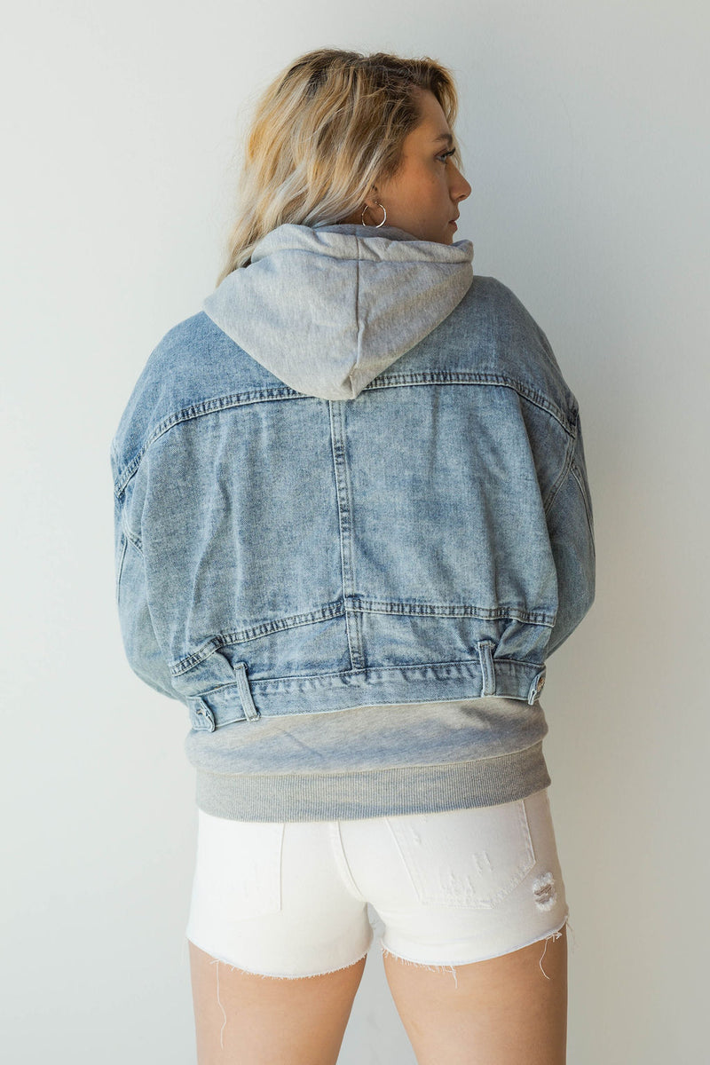 mode, just chill denim jacket