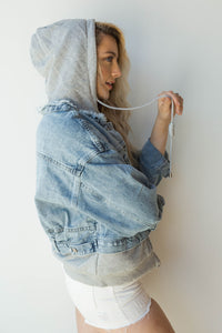 mode, just chill denim jacket