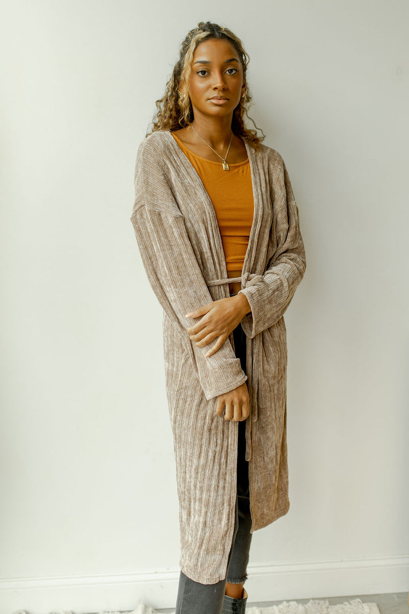 mode, soothing sounds cardigan