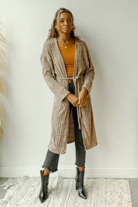 mode, soothing sounds cardigan