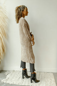 mode, soothing sounds cardigan
