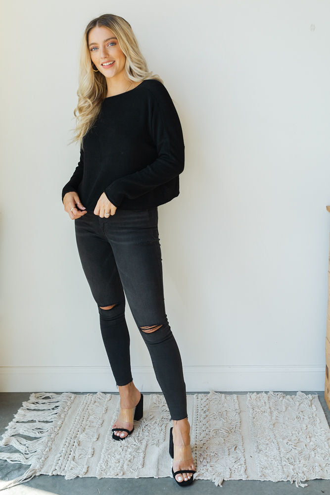 mode, Twisted up sweater