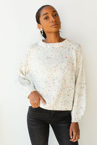 mode, East ender fun fetti sweater