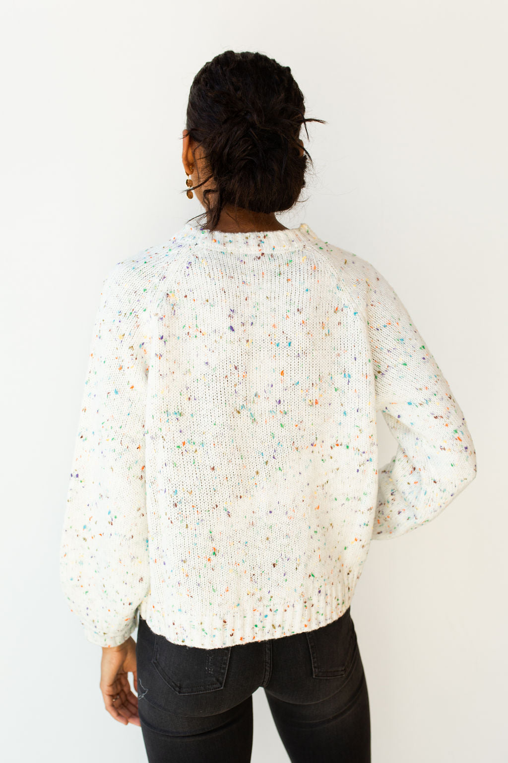 mode, East ender fun fetti sweater