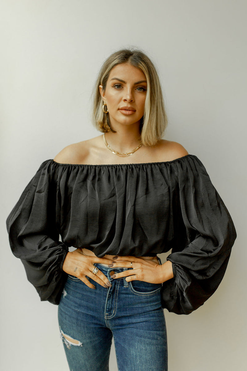 mode, shimmy off shoulder blouse