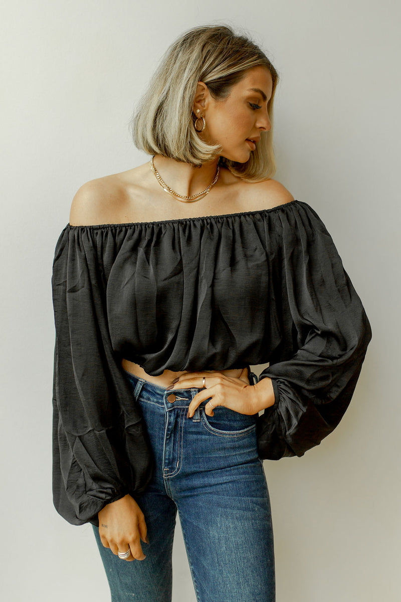 mode, shimmy off shoulder blouse