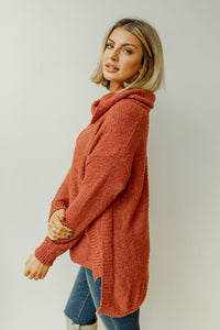 mode, turning leaves sweater