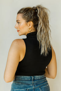 mode, somedays mock neck bodysuit