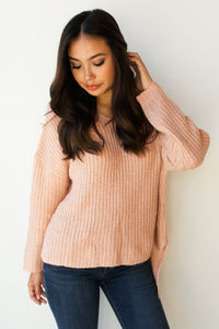 mode, Lina hi low sweater