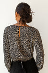 mode, heart of glass crop blouse